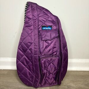 Kavu Rope Puff Sling Bag Sunset Purple